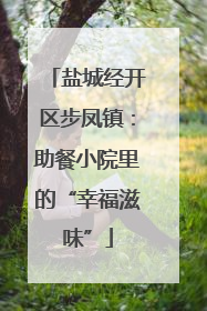 盐城经开区步凤镇：助餐小院里的“幸福滋味”