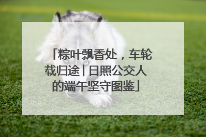 粽叶飘香处，车轮载归途│日照公交人的端午坚守图鉴