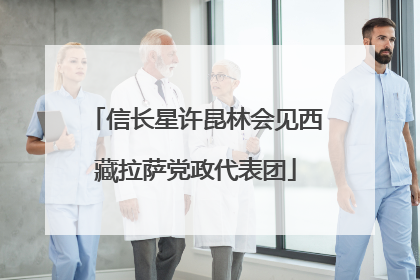 信长星许昆林会见西藏拉萨党政代表团