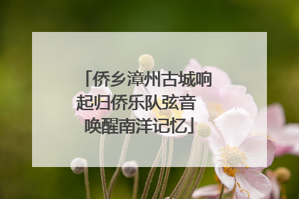 侨乡漳州古城响起归侨乐队弦音 唤醒南洋记忆