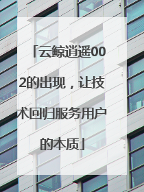 云鲸逍遥002的出现，让技术回归服务用户的本质