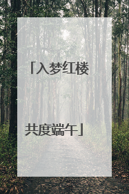 入梦红楼 共度端午