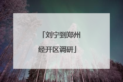刘宁到郑州经开区调研