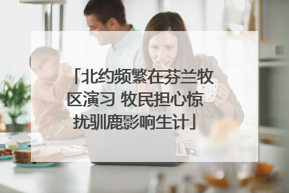 北约频繁在芬兰牧区演习 牧民担心惊扰驯鹿影响生计