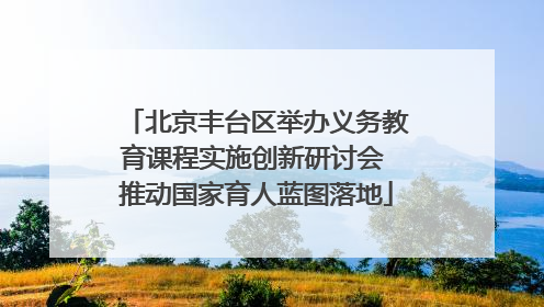 北京丰台区举办义务教育课程实施创新研讨会 推动国家育人蓝图落地