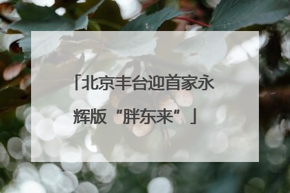 北京丰台迎首家永辉版“胖东来”