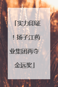 实力印证！扬子江药业集团再夺金远奖