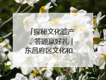 探秘文化遗产，答题赢好礼｜东昌府区文化和自然遗产日主题活动来袭！