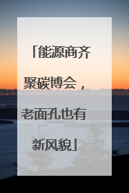 能源商齐聚碳博会，老面孔也有新风貌