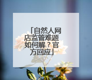 自然人网店监管难题如何解？官方回应