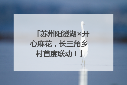 苏州阳澄湖×开心麻花，长三角乡村首度联动！