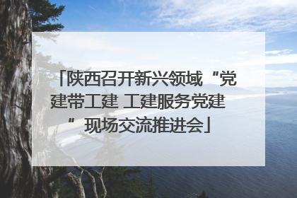 陕西召开新兴领域“党建带工建 工建服务党建”现场交流推进会